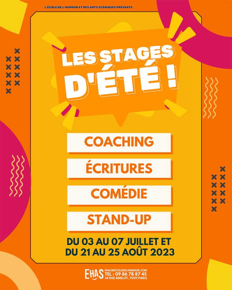 photo de STAND-UP : Ecriture et efficacité comique